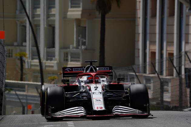 FORMULA 1 GRAND PRIX DE MONACO 2021, 20 23 05 2021 23 05 2021, Monaco Circuit, Monte Carlo, FORMULA 1 GRAND PRIX DE MONACO 2021, 20 23 05 2021 , pictured Kimi Raikkonen FIN 7 , Alfa Romeo Racing ORLEN nordphotoxGmbHx xBratic nph00250
