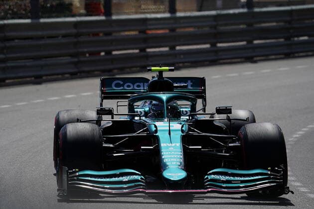 FORMULA 1 GRAND PRIX DE MONACO 2021, 20 23 05 2021 23 05 2021, Monaco Circuit, Monte Carlo, FORMULA 1 GRAND PRIX DE MONACO 2021, 20 23 05 2021 , in picture Sebastian Vettel DEU 5 , Aston Martin Cognizant Formula One Team nordphotoxGmbHx xBratic nph00250