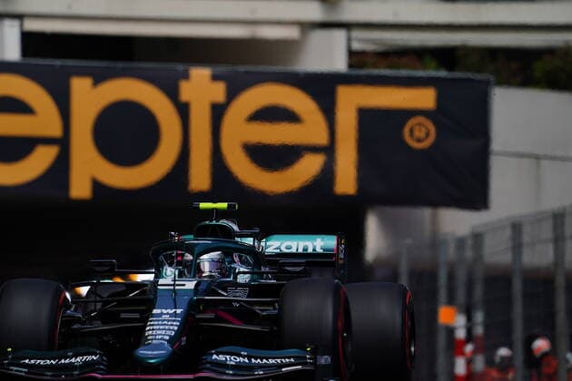 FORMULA 1 GRAND PRIX DE MONACO 2021, 20 23 05 2021 23 05 2021, Monaco Circuit, Monte Carlo, FORMULA 1 GRAND PRIX DE MONACO 2021, 20 23 05 2021 , in picture Sebastian Vettel DEU 5 , Aston Martin Cognizant Formula One Team nordphotoxGmbHx xBratic nph00250