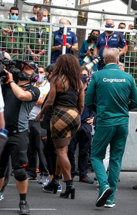 Serena Williams USA , F1 Grand Prix of Monaco at Circuit de Monaco on May 23, 2021 in Monte Carlo, Monaco Photo by HOCH ZWEI Monte Carlo Monaco