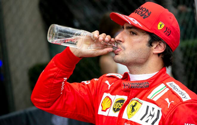 55 Carlos Sainz ESP, Scuderia Ferrari Mission Winnow , F1 Grand Prix of Monaco at Circuit de Monaco on May 23, 2021 in Monte Carlo, Monaco Photo by HOCH ZWEI Monte Carlo Monaco