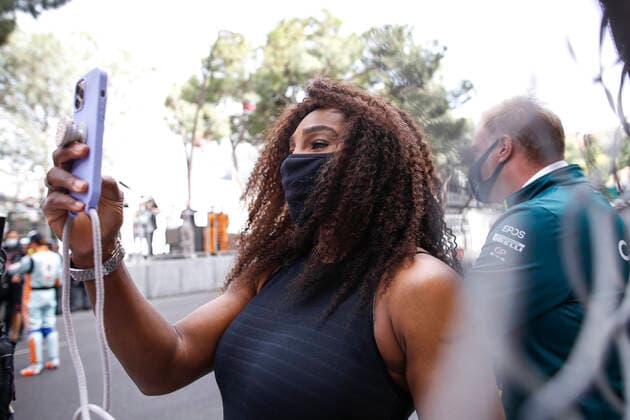 Serena Williams USA , F1 Grand Prix of Monaco at Circuit de Monaco on May 23, 2021 in Monte Carlo, Monaco Photo by HOCH ZWEI Monte Carlo Monaco