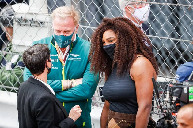 Serena Williams USA , F1 Grand Prix of Monaco at Circuit de Monaco on May 23, 2021 in Monte Carlo, Monaco Photo by HOCH ZWEI Monte Carlo Monaco