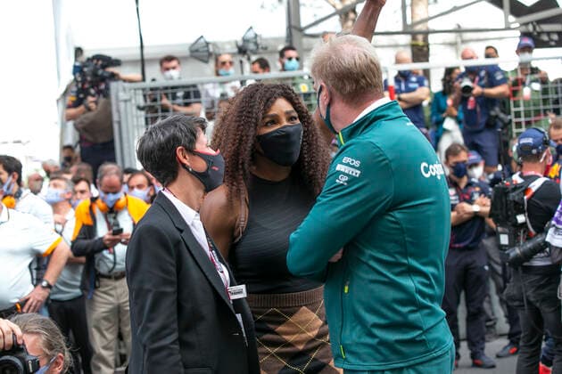 Formula 1, GP Monaco, Serena Williams as a guest