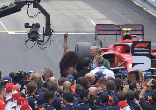 FORMULA 1 GRAND PRIX DE MONACO 2021, 20 23 05 2021 23 05 2021, Monaco Circuit, Monte Carlo, FORMULA 1 GRAND PRIX DE MONACO 2021, 20 23 05 2021 , pictured is tennis player Serena Williams. nordphotoxGmbHx xBratic nph00250