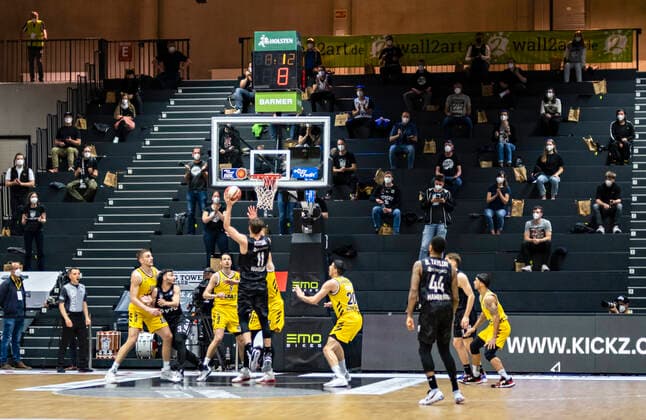 Basketball, BBL, Playoffs, Hamburg Towers - Alba Berlin