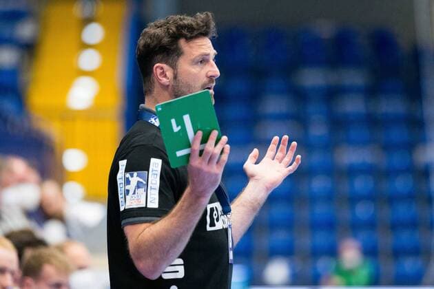 Florian Kehrmann Coach TBV Lemgo Lippe GER, Handball, 1 Bundesliga, TBV Lemgo Lippe vs THW Kiel, 24 05 2021 Lemgo Copyright: xEibner-Pressefotox xJanxStrohdiekx EP_JSK