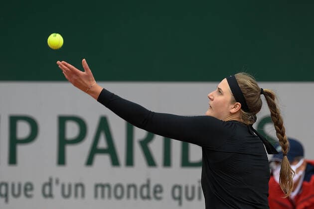 25 May 2021Paris France, Tennis French Open Roland Garros 2021 Qualification v l , Antonia Lottner Germany Copyright: Foto:xHMBxMedia