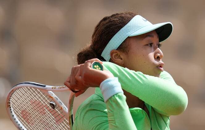 Mandatory Credit: Photo by Javier Grcia BPI Shutterstock (11970508bj) Naomi Osaka of Japan practices French Open Tennis, Tuesday Previews, Roland Garros, Paris, France - 25 May 2021 French Open Tennis, Tuesday Previews, Roland Garros, Paris, France - 25 May 2021  Copyright: xJavierxGrcia BPI Shutterstockx 11970508bj