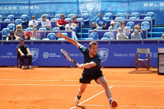 25.05.2021 Belgrade(Serbia) ATP, Tennis Herren Belgrade Open men s tennis singles Mats Moraing Germany :