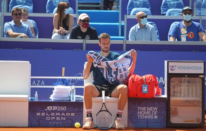 25.05.2021 Belgrade(Serbia) ATP, Tennis Herren Belgrade Open men s tennis singles Mats Moraing Germany :