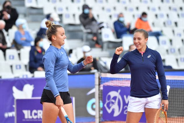 Internationaux de Strasbourg 2021 - France - Double Burel Parry Tennis :Internationaux de Strasbourg 2021 - France - chryslenecaillaud Panoramic 