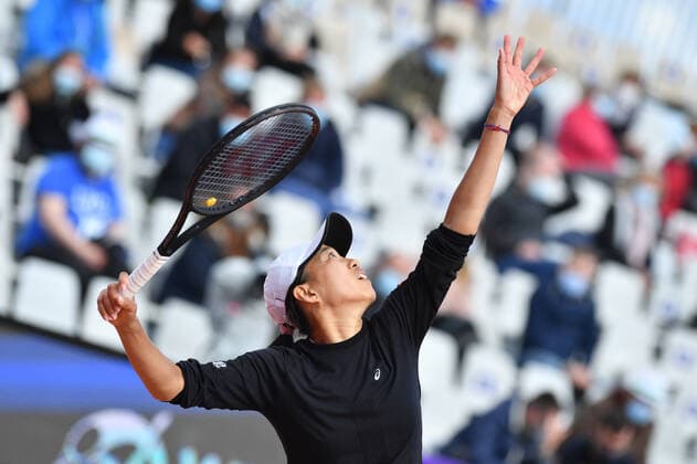 Internationaux de Strasbourg 2021 - France - Double Xu Zhang - China Tennis :Internationaux de Strasbourg 2021 - France - chryslenecaillaud Panoramic 