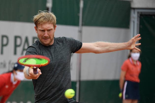 25 May 2021 Paris France, Tennis French Open Roland Garros 2021 Qualification v l , Matthias Bachinger GER Copyright: Foto:xHMBxMedia