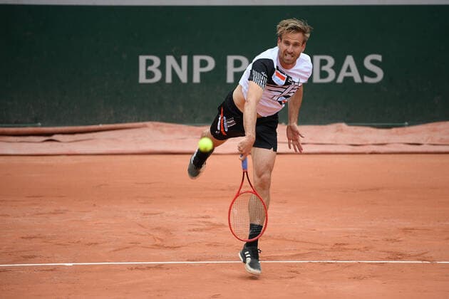 25 May 2021 Paris France, Tennis French Open Roland Garros 2021 Qualifier v l , Peter Gojowczyk GER Copyright: Foto:xHMBxMedia