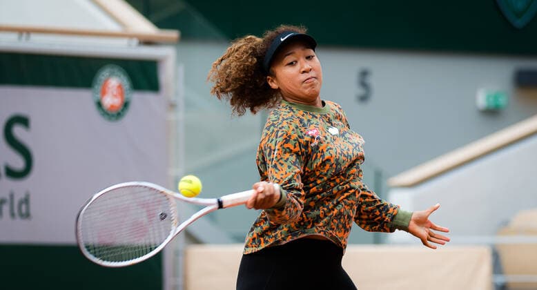 May 26, 2021: Naomi Osaka of Japan during practice ahead of the 2021 Roland Garros Grand Slam Tournament - ZUMAa181 20210526_zaa_a181_015 Copyright: xRobxPrangex