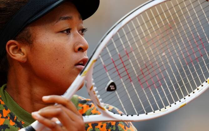 Sport Bilder des Tages Mandatory Credit: Photo by Javier Garcia BPI Shutterstock (11973071cj) Naomi Osaka of Japan during practice French Open Tennis, Wednesday Previews, Roland Garros, Paris, France - 26 May 2021 French Open Tennis, Wednesday Previews, Roland Garros, Paris, France - 26 May 2021  Copyright: xJavierxGarcia BPI Shutterstockx 11973071cj