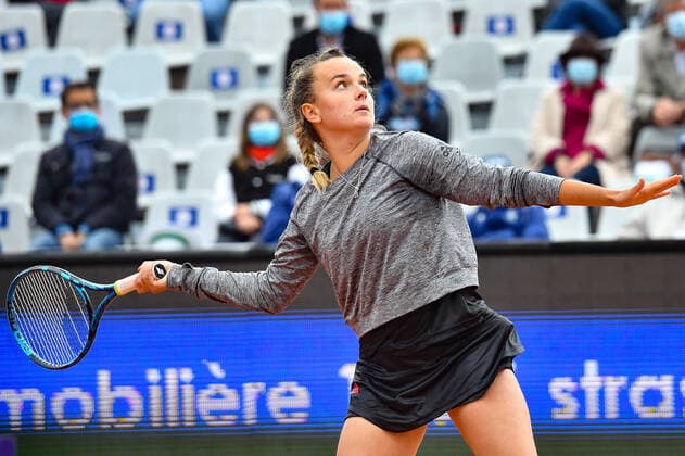 Internationaux de Strasbourg 2021 - Burel - France Tennis :Internationaux de Strasbourg 2021 - France - chryslenecaillaud Panoramic 
