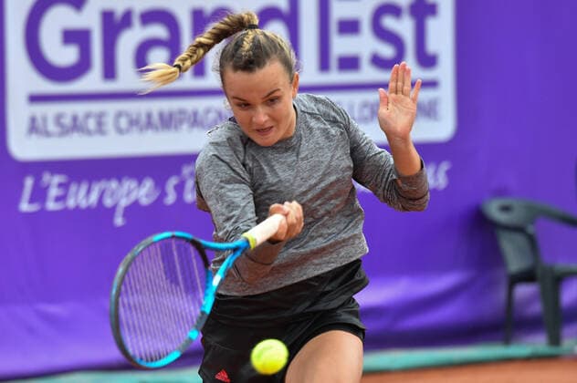 Internationaux de Strasbourg 2021 - Burel - France Tennis :Internationaux de Strasbourg 2021 - France - chryslenecaillaud Panoramic 
