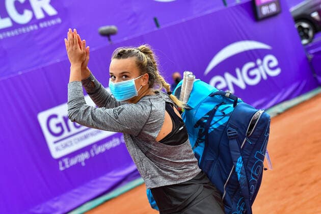 Internationaux de Strasbourg 2021 - Burel - France Tennis :Internationaux de Strasbourg 2021 - France - chryslenecaillaud Panoramic 