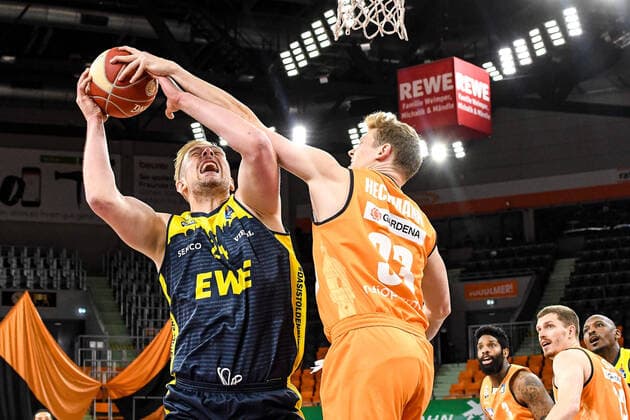 Basketball, BBL, Playoffs, ratiopharm Ulm - EWE Baskets Oldenburg