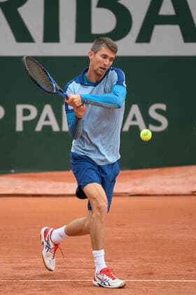 26 05 20121 Paris France, Tennis French Open Roland Garros 2021 v l ,Yannick Maden GER Photo Antonio Borga Copyright: Foto:xHMBxMedia