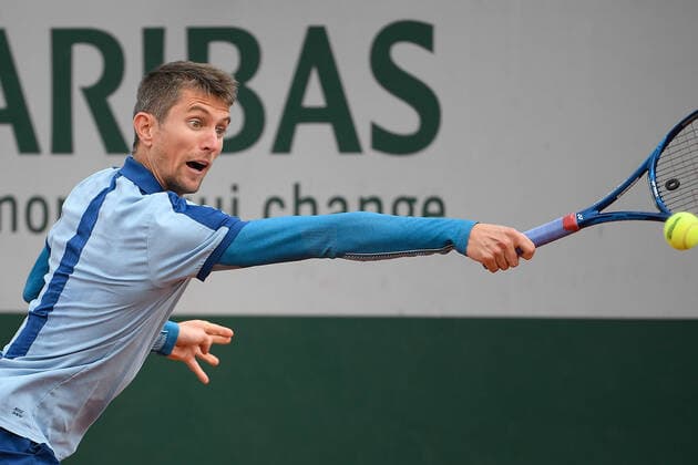 26 05 20121 Paris France, Tennis French Open Roland Garros 2021 v l ,Yannick Maden GER Photo Antonio Borga Copyright: Foto:xHMBxMedia