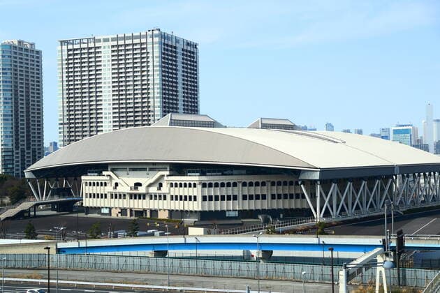 MARCH 1, 2020 : General view of Ariake Tennis Park, a venue for Tennis in Tokyo, Japan.  (123501500)