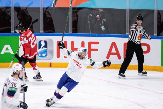 May 26, 2021, Riga, Latvia: Riga, Latvia, Arena Riga, May 26, 2021, Valkvae Olsen (Norway) during World Championship, WM, Weltmeisterschaft 2021 - Canada vs Norway - Ice hockey, Eishockey Ice Hockey - World Championship 2021 - Canada vs Norway, riga, Latvia - ZUMAl164 20210526_zsa_l164_055 Copyright: xAndreaxRex