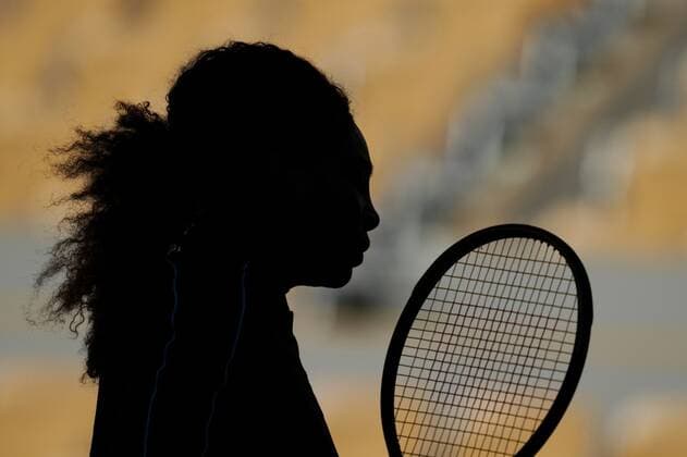 Mandatory Credit: Photo by Javier Garcia BPI Shutterstock (11975057k) Serena Williams during her first practice session of the tournament French Open Tennis, Wednesday Previews, Roland Garros, Paris, France - 27 May 2021 French Open Tennis, Wednesday Previews, Roland Garros, Paris, France - 27 May 2021  Copyright: xJavierxGarcia BPI Shutterstockx 11975057k