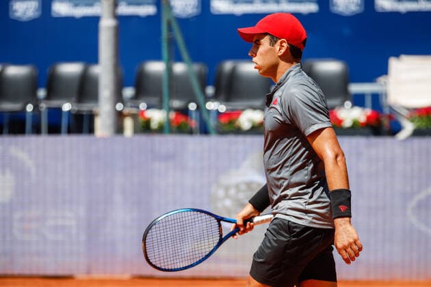 May 27, 2021, Parma, Italy: Parma, Italy, Montechiarugolo, May 27, 2021, The spanish tennis player Jaume Munar during ATP, Tennis Herren 250 Emilia-Romagna Open Mutti Cup during ATP 250 Emilia Romagna Open 2021 - Tennis Internationals Tennis Internationals - ATP 250 Emilia Romagna Open 2021, parma, Italy - ZUMAl164 20210527_zsa_l164_030 Copyright: xRobertaxCorradinx