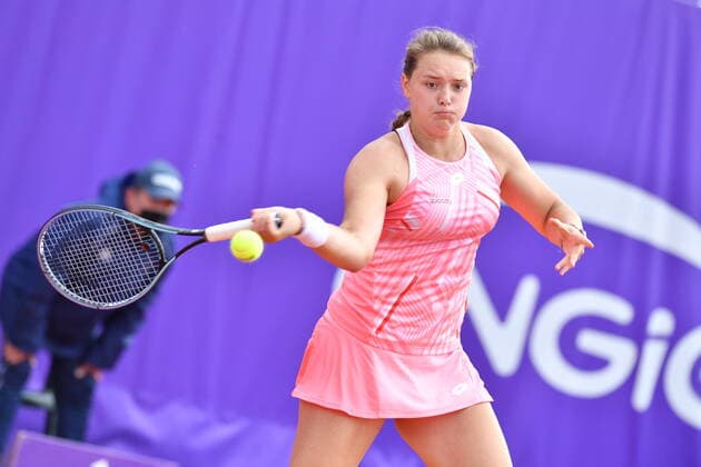 Internationaux de Strasbourg 2021 - Jule Niemeier - Allemagne Tennis : Internationaux de Strasbourg 2021 - France - chryslenecaillaud Panoramic 