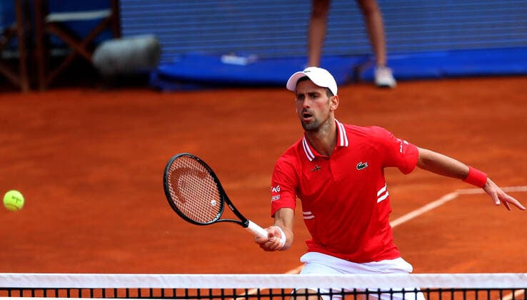27.05.2021 Belgrade(Serbia) ATP, Tennis Herren Belgrade Open men s tennis singles 1 4 final Novak Djokovic :Str