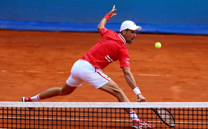 27.05.2021 Belgrade(Serbia) ATP, Tennis Herren Belgrade Open men s tennis singles 1 4 final Novak Djokovic :Str