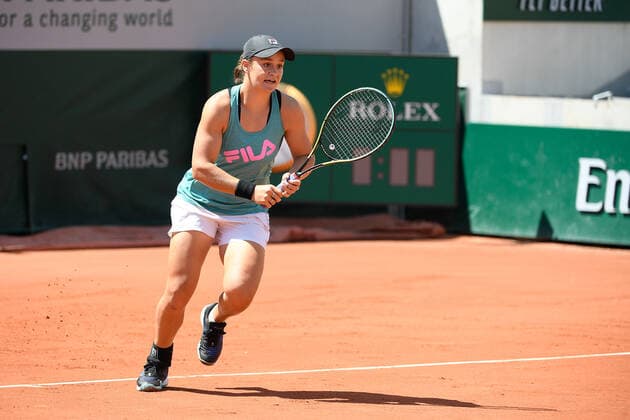 27 05 20121 Paris France, Tennis French Open Roland Garros 2021 v l , Ashley Barty AUS Practice, pre-match warm up. Copyright: Foto:xHMBxMedia