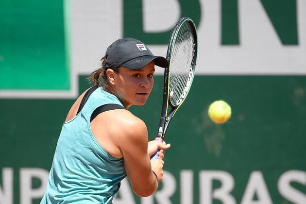 27 05 20121 Paris France, Tennis French Open Roland Garros 2021 v l , Ashley Barty AUS Practice, pre-match warm up. Copyright: Foto:xHMBxMedia