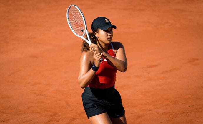 Mandatory Credit: Photo by Rob Prange Shutterstock (11976922l) Naomi Osaka of Japan during practice ahead of the 2021 Roland Garros Grand Slam Tournament French Open Tennis, Friday Previews, Roland Garros, Paris, France - 28 May 2021 French Open Tennis, Friday Previews, Roland Garros, Paris, France - 28 May 2021  Copyright: xRobxPrange Shutterstockx 11976922l