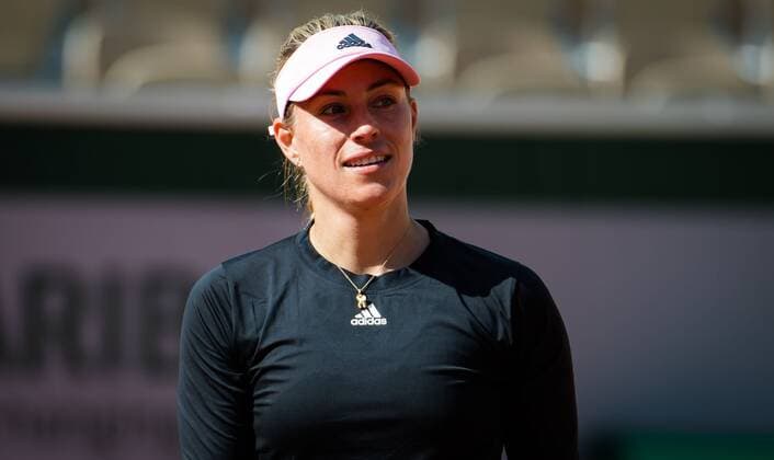 Mandatory Credit: Photo by Rob Prange Shutterstock (11976922ck) Angelique Kerber of Germany during practicee ahead of the 2021 Roland Garros Grand Slam Tournament French Open Tennis, Friday Previews, Roland Garros, Paris, France - 28 May 2021 French Open Tennis, Friday Previews, Roland Garros, Paris, France - 28 May 2021  Copyright: xRobxPrange Shutterstockx 11976922ck