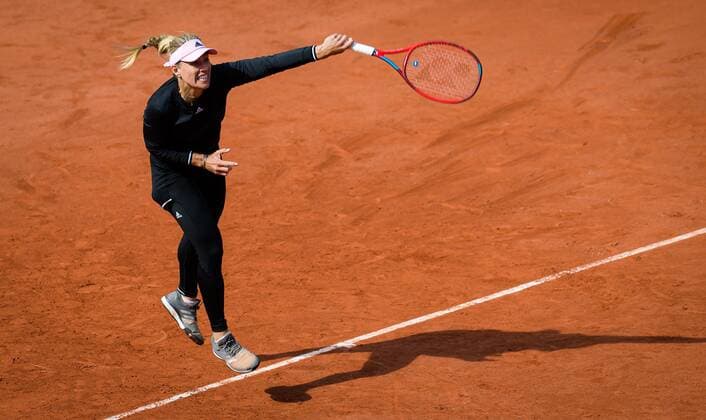 Mandatory Credit: Photo by Rob Prange Shutterstock (11976922cn) Angelique Kerber of Germany during practicee ahead of the 2021 Roland Garros Grand Slam Tournament French Open Tennis, Friday Previews, Roland Garros, Paris, France - 28 May 2021 French Open Tennis, Friday Previews, Roland Garros, Paris, France - 28 May 2021  Copyright: xRobxPrange Shutterstockx 11976922cn