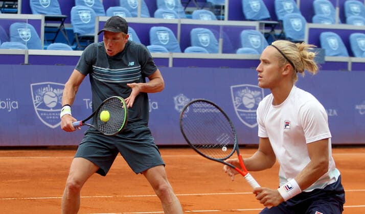 Tennis, ATP Tournament in Belgrade, Doubles Final