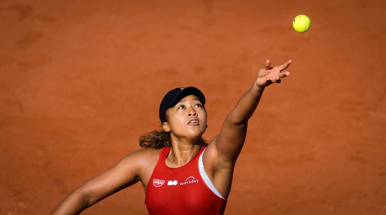May 28, 2021: Naomi Osaka of Japan during practice ahead of the 2021 Roland Garros Grand Slam Tournament - ZUMAa181 20210528_zaa_a181_060 Copyright: xRobxPrangex