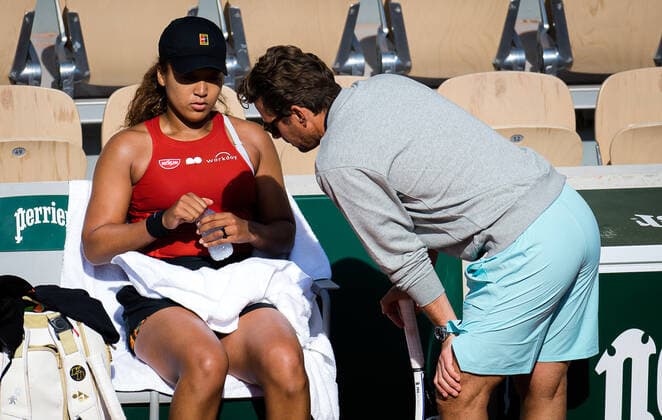 May 28, 2021: Naomi Osaka of Japan during practice ahead of the 2021 Roland Garros Grand Slam Tournament - ZUMAa181 20210528_zaa_a181_065 Copyright: xRobxPrangex