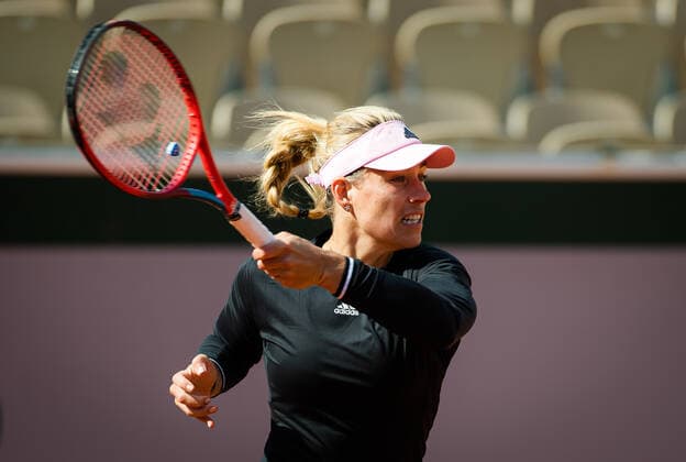 May 28, 2021: Angelique Kerber of Germany during practicee ahead of the 2021 Roland Garros Grand Slam Tournament - ZUMAa181 20210528_zaa_a181_069 Copyright: xRobxPrangex