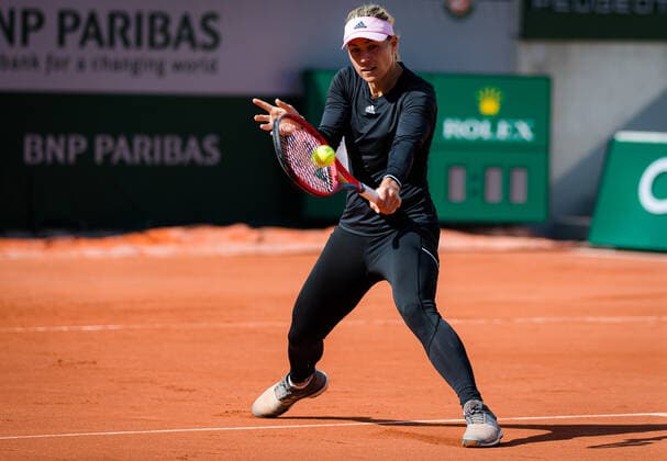 Tennis, French Open, Angelique Kerber practice