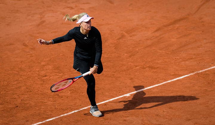 May 28, 2021: Angelique Kerber of Germany during practicee ahead of the 2021 Roland Garros Grand Slam Tournament - ZUMAa181 20210528_zaa_a181_081 Copyright: xRobxPrangex