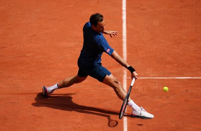 Mandatory Credit: Photo by Javier Garcia BPI Shutterstock (11976928ef) Roger Federer practices for the first time in this year s tournament French Open Tennis, Friday Previews, Roland Garros, Paris, France - 28 May 2021 French Open Tennis, Friday Previews, Roland Garros, Paris, France - 28 May 2021  Copyright: xJavierxGarcia BPI Shutterstockx 11976928ef