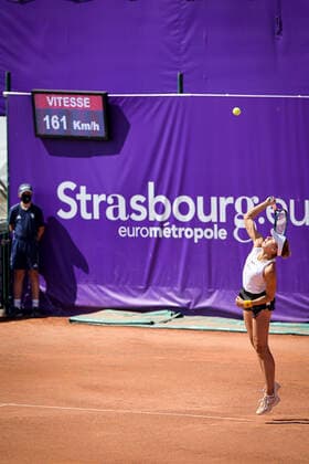 Internationaux tennis de Strasbourg TENNIS : Internationaux tennis de Strasbourg - 28 05 2021 Elyxandrocegarra Panoramic 