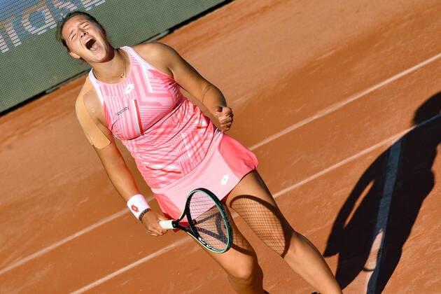 Internationaux de Strasbourg 2021 - Jule Niemeier - Allemagne Tennis : Internationaux de Strasbourg 2021 - France - chryslenecaillaud Panoramic 