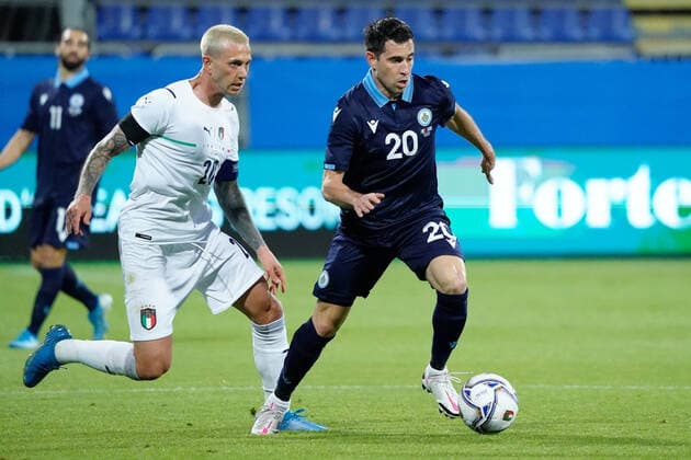 Football, International, Italy - San Marino