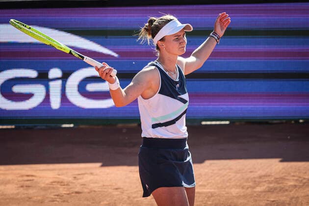 Barbora Krejcikova (CZE) Internationaux tennis de Strasbourg TENNIS : Internationaux tennis de Strasbourg - 28 05 2021 Elyxandrocegarra Panoramic 